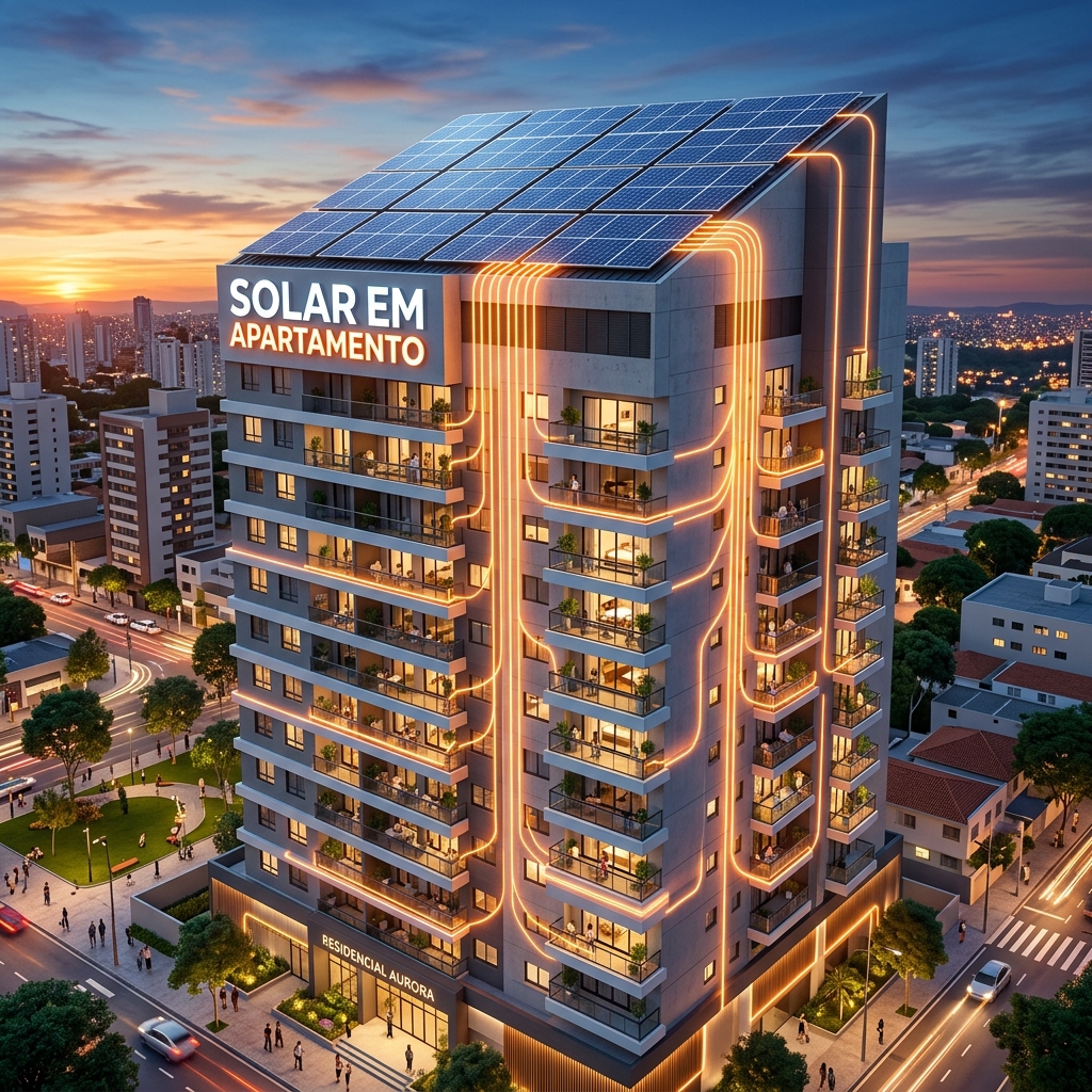 Energia Solar em Apartamento: É Possível e Vale a Pena em 2026?